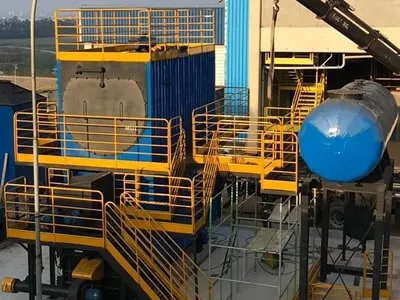 Caldeiras alimentadas por biomassa